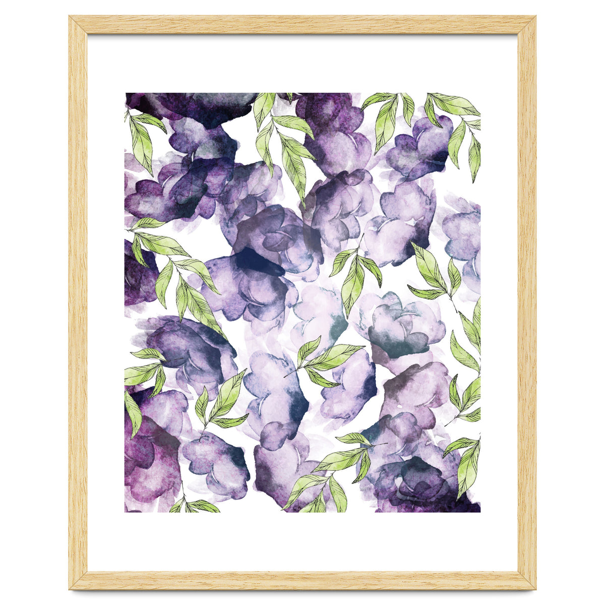 Watercolor + Ink Florals