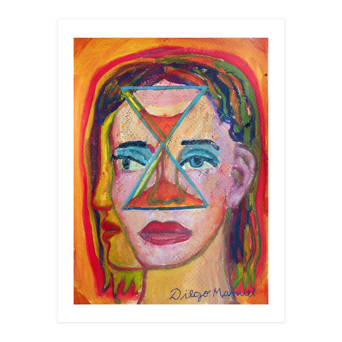 Cabeza De Mujer 15 (Print Only)