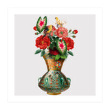 flower vase collage art (Print Only) thumbnail