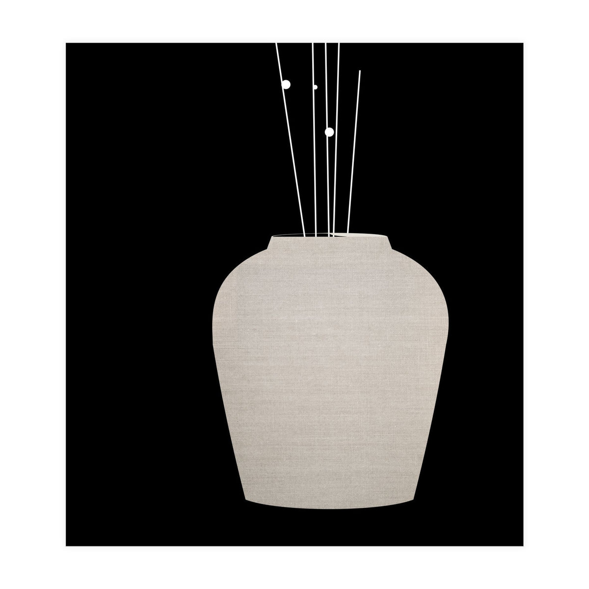 Vase Decoration  (Print Only)