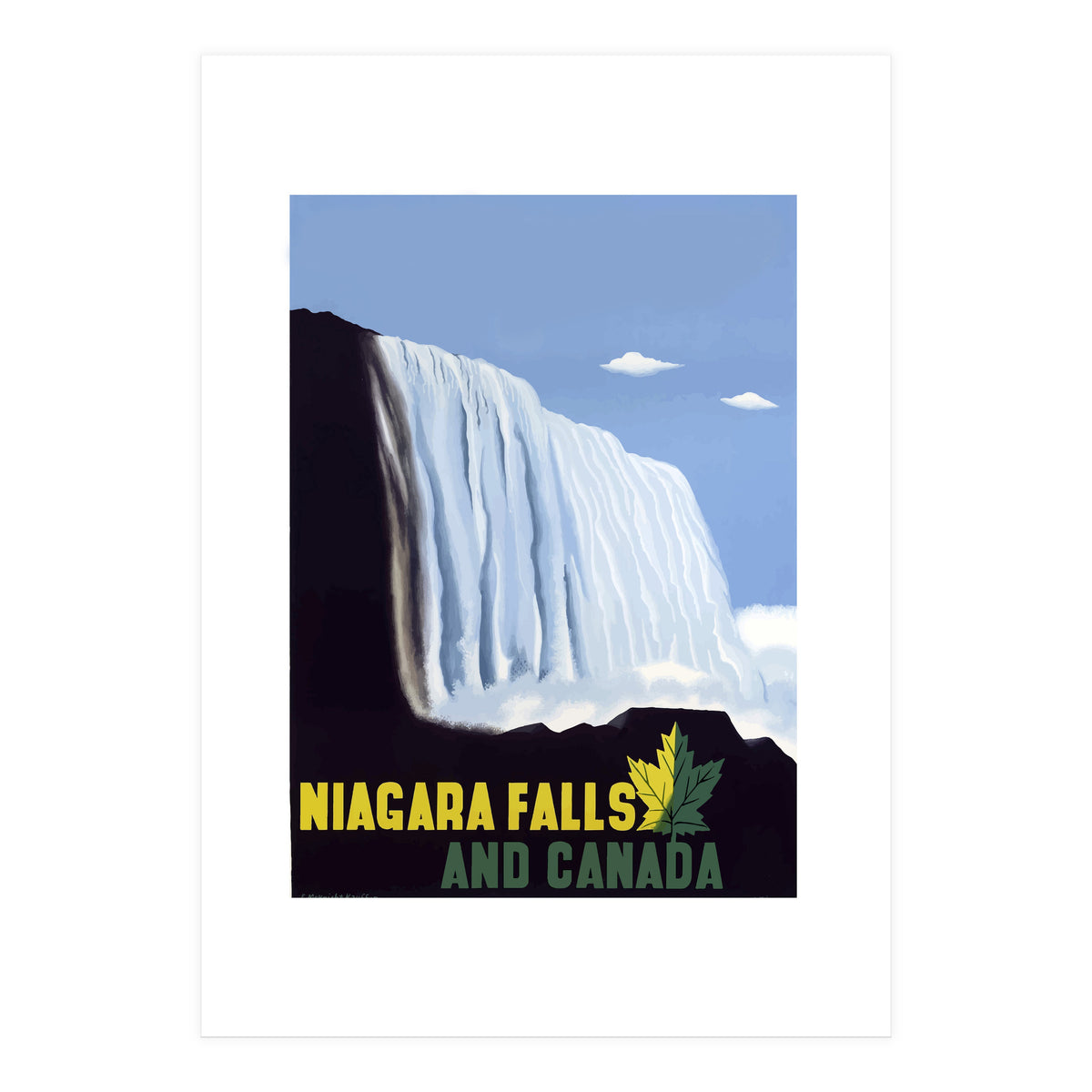 Niagara Falls and Canada (Print Only)