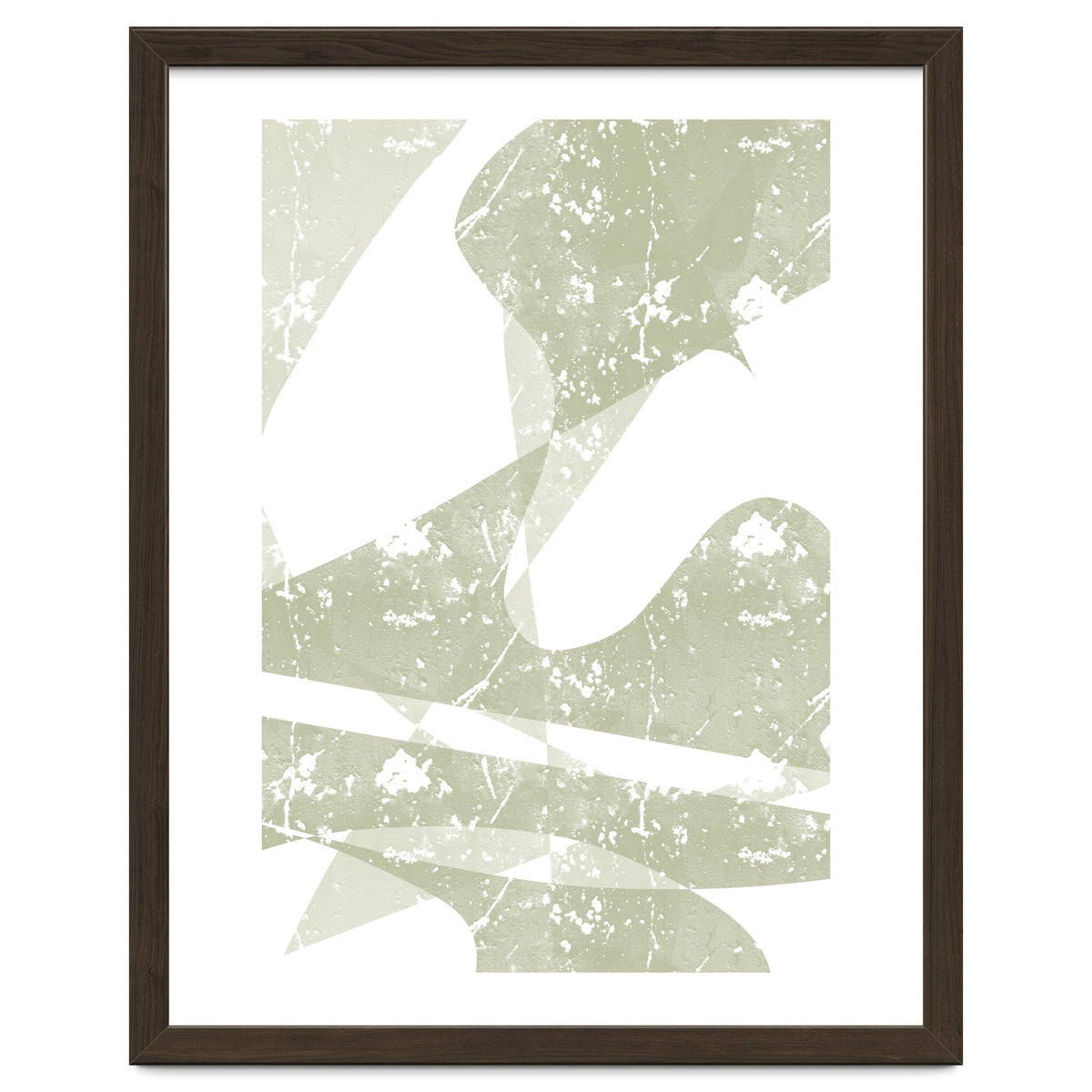 Sage Abstract Rhythm