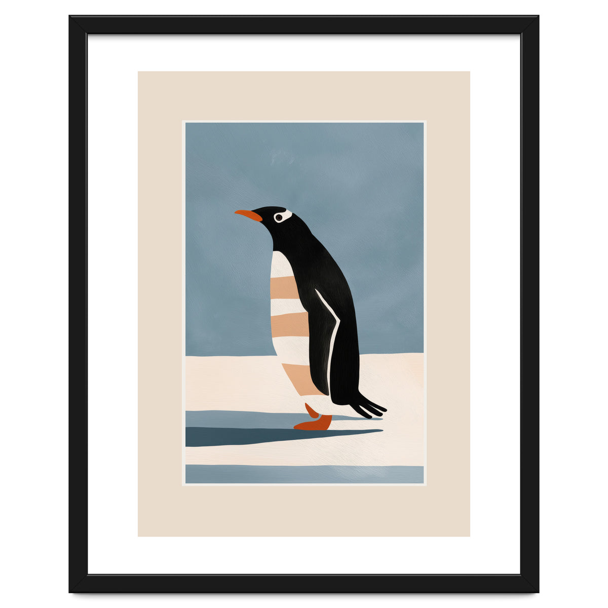 Penguin On Ice