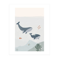Two Whales (Print Only)