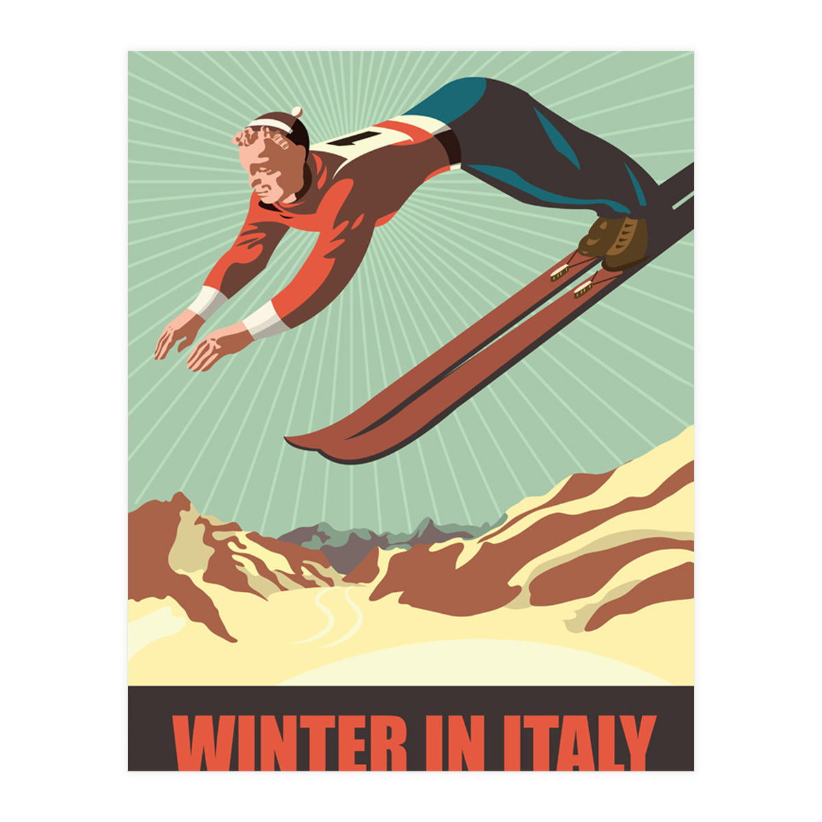 Winter In Italy (Print Only)