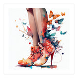 Butterfly Heels Splash (Print Only) thumbnail