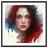 Modern Fairy Tale Blue Eyed Portrait thumbnail