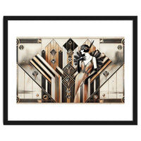 Gatsby Glamour Art Deco Scene