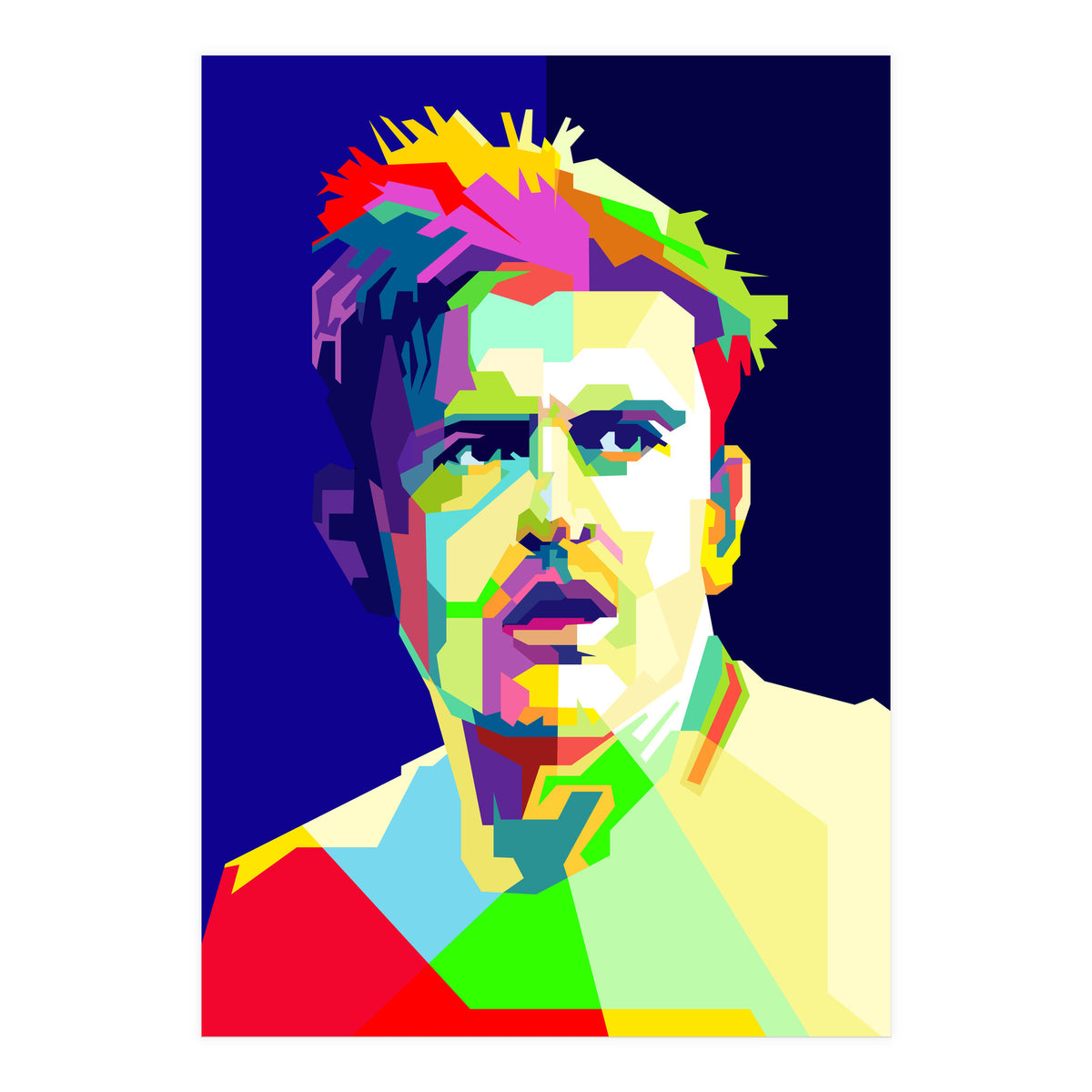 Harry McGuire English Football Pop Art WPAP (Print Only)