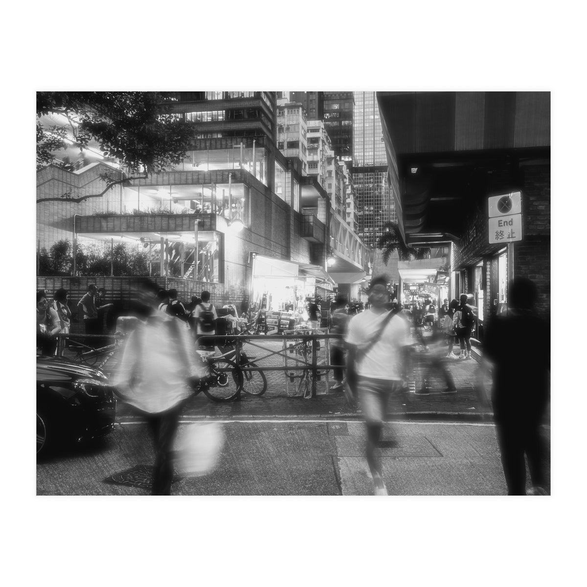 Street Photography - Night in Hong Kong (Print Only)
