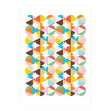 Retro Geometry #society6 #decor #buyart (Print Only) thumbnail