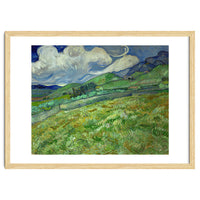 VINCENT VAN GOGH: Landscape from Saint-Rémy. Date/Period: 1889. Painting. Oil on canvas.