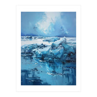 The Silent Fracture of Cerulean Giants (Print Only)