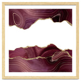 Burgundy & Gold Glitter Agate Texture 07 thumbnail