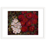Vintage oil painted moody romantic Roses thumbnail