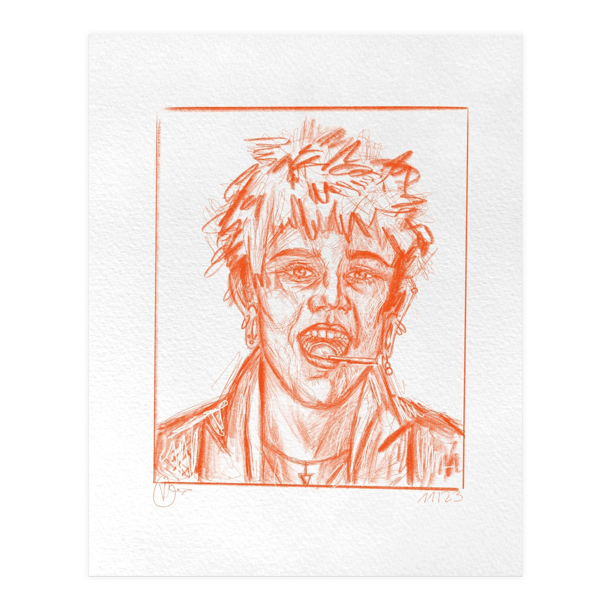 süßsaurer lollipop (Print Only)