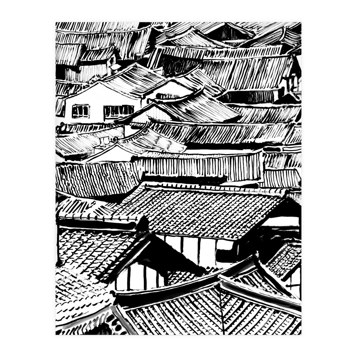 Rooftops (Print Only)