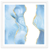 Blue & Gold Glitter Agate Texture 07 thumbnail