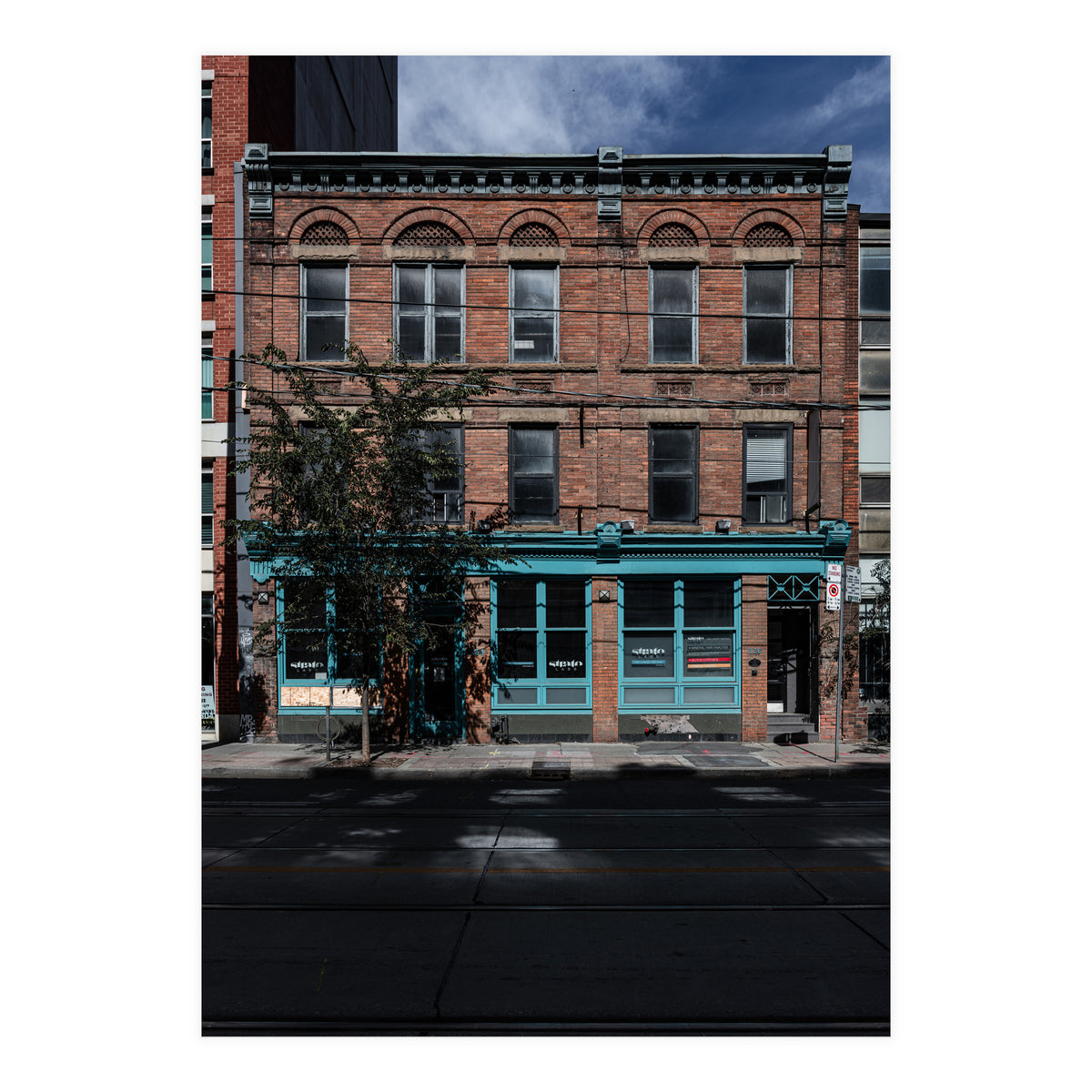 Nos 234 - 236 King Street East 1 Color Version (Print Only)