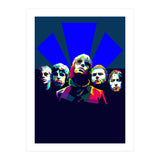 OASIS British Rock Band Art WPAP Trending Now (Print Only) thumbnail