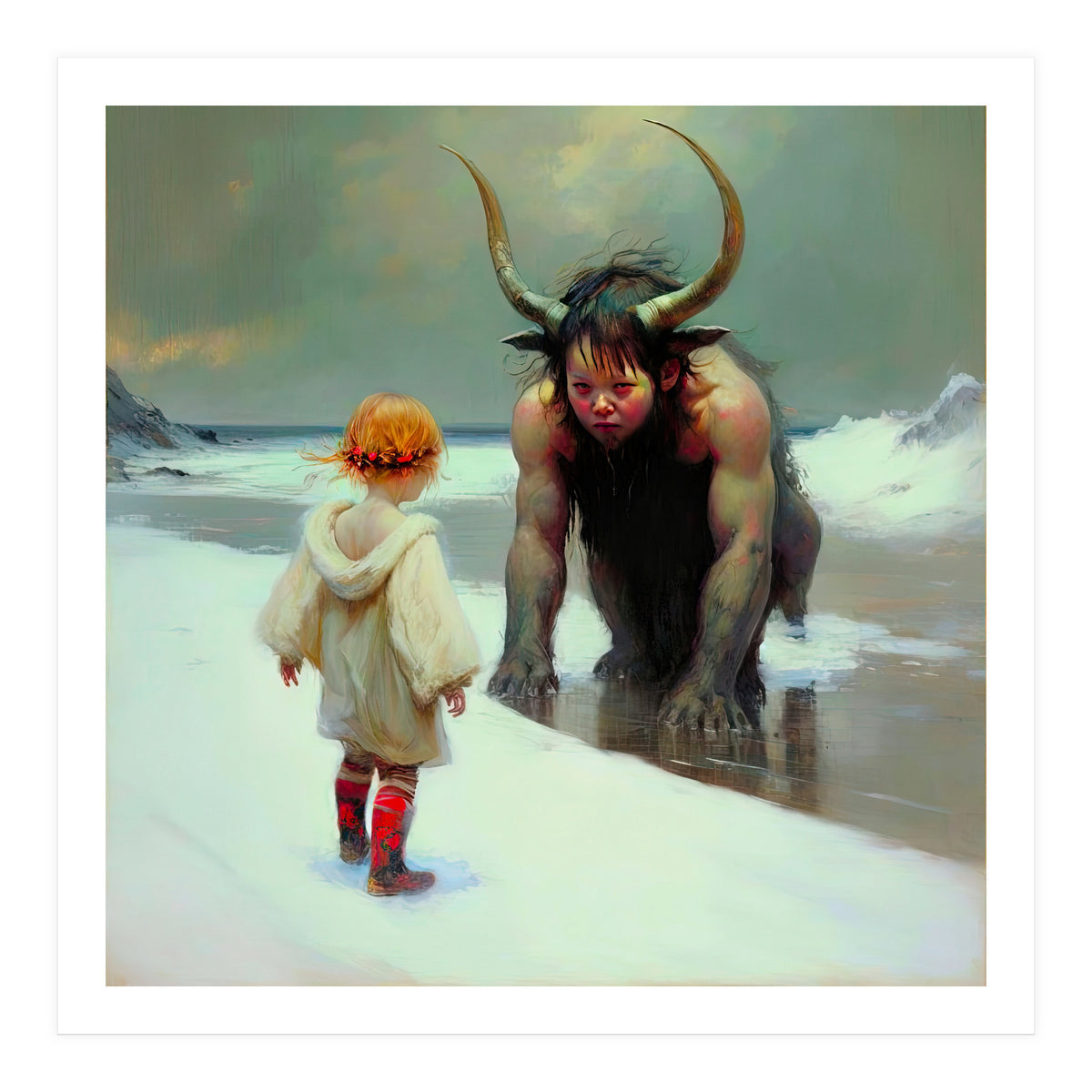 Friendly Confrontation (Print Only)