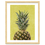 Pineapple Crown, Tropical Summer Fruit Art thumbnail