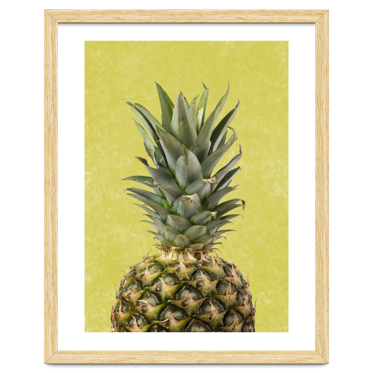 Pineapple Crown, Tropical Summer Fruit Art