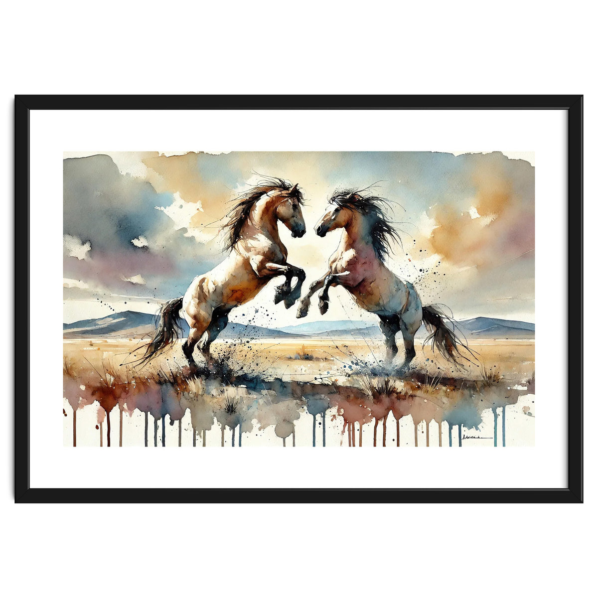 Rearing Horses