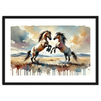 Rearing Horses