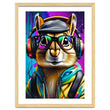 A Chipmunk In Headphones And Glasses thumbnail