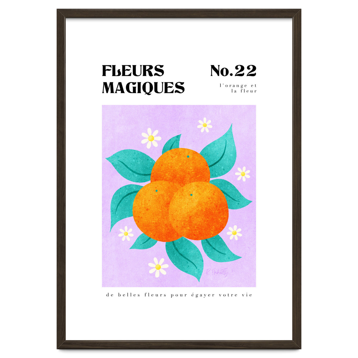 Magical Flowers No.22 Orange Bossom