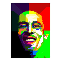 Bob Marley Reggae Icon Pop Art WPAP (Print Only)