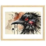 Dramatic Raven Portrait thumbnail
