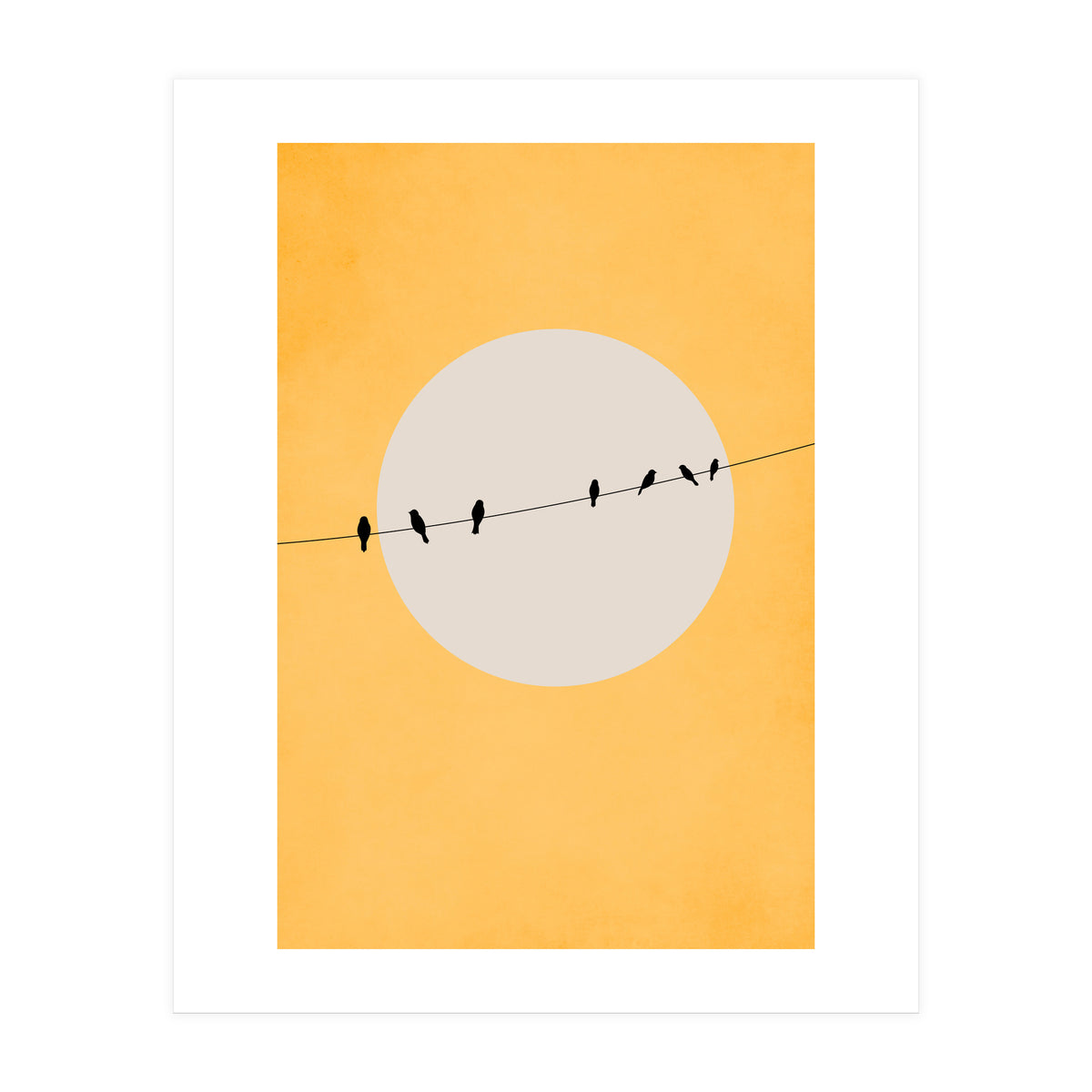 Chirping And Chilling (at Day) (Print Only)