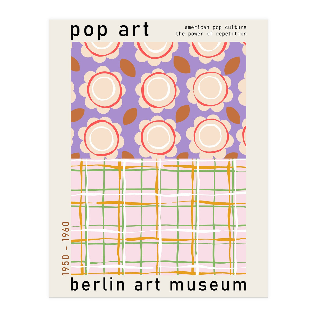 berlin art museum pop art (Print Only)