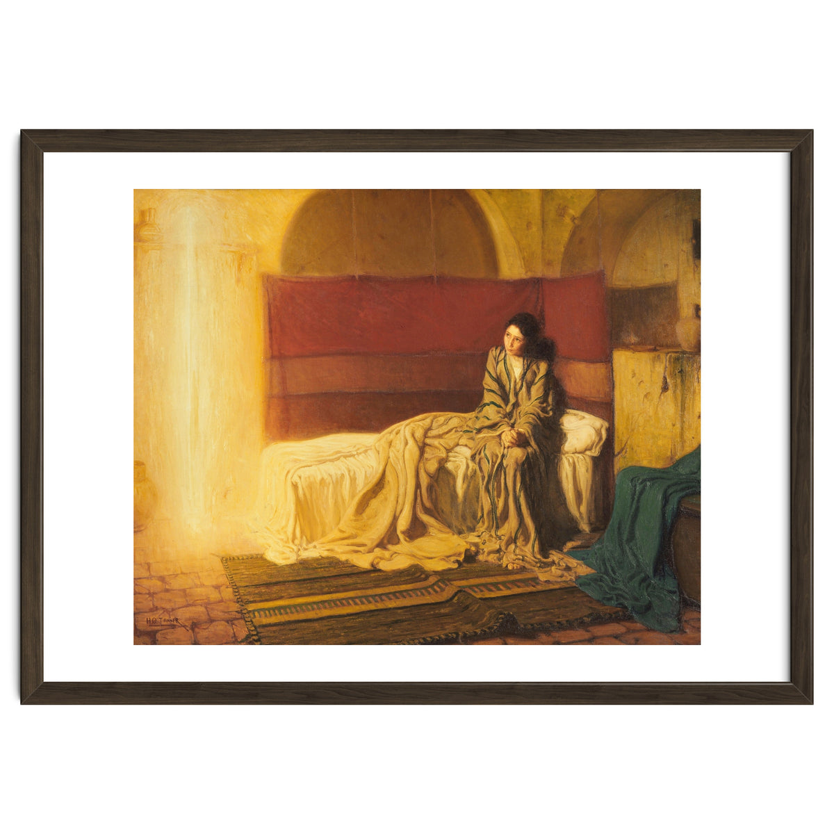 Henry Ossawa Tanner – The Annunciation | Iconic Religious Masterpiece in luminous realism