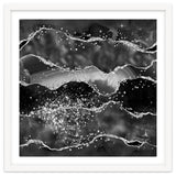 Black Glitter Agate Texture 06 thumbnail