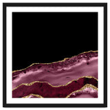 Burgundy & Gold Agate Texture 17 thumbnail