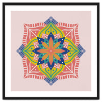 Colorful abstract mandala