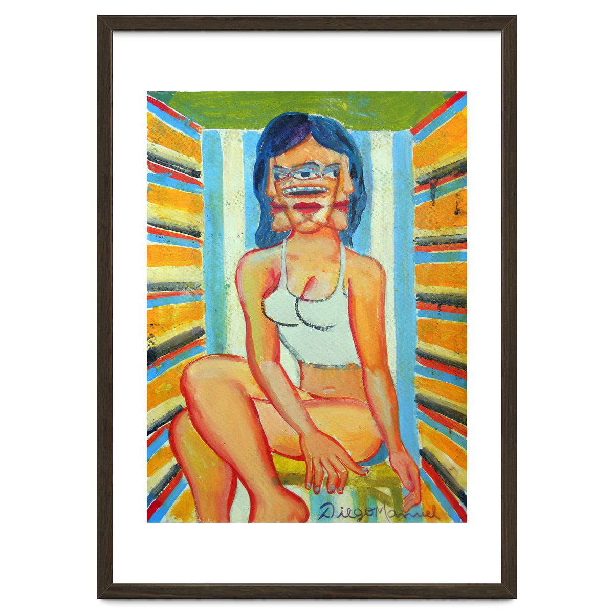 Mujer En La Silla 11