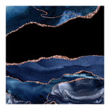 Navy & Rose Gold Agate Texture 16 (Print Only) thumbnail