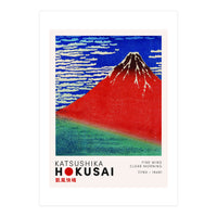 Katsushika Hokusai - Fine Wind, Clear Morning (Print Only)