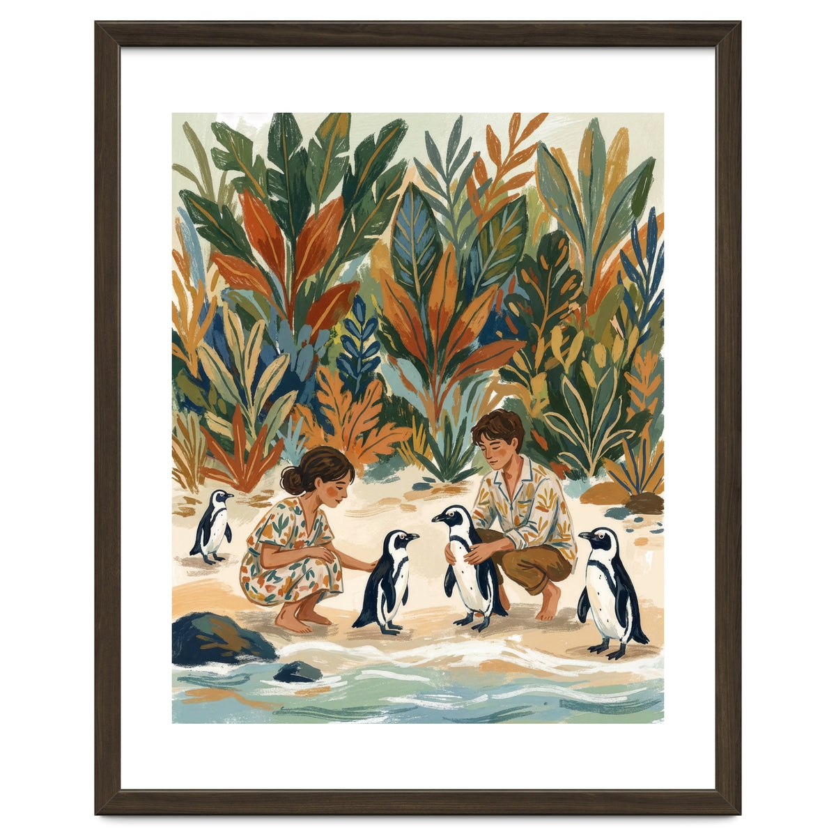 Wildlife Beach Gathering