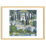 Gustav Klimt – Kirche in Cassone (1913) | Vibrant Landscape Masterpiece Art Print thumbnail