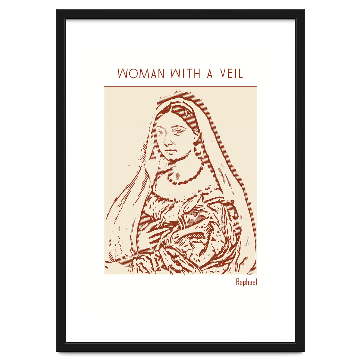 Woman With A Veil – Raphael