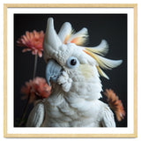 Beautiful Cockatoo Parrot With Yellow Crest thumbnail