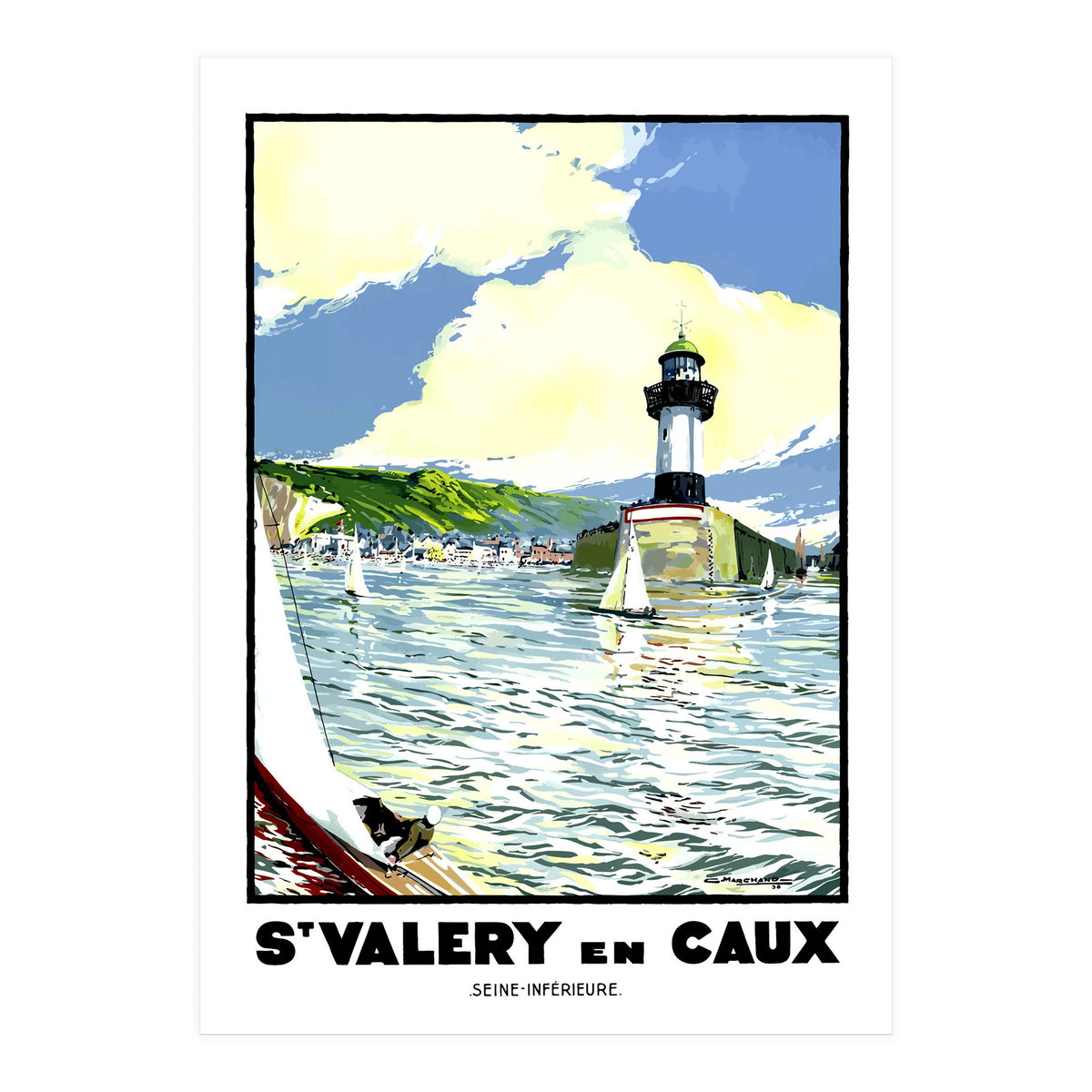 Saint Valery en Caux (Print Only)