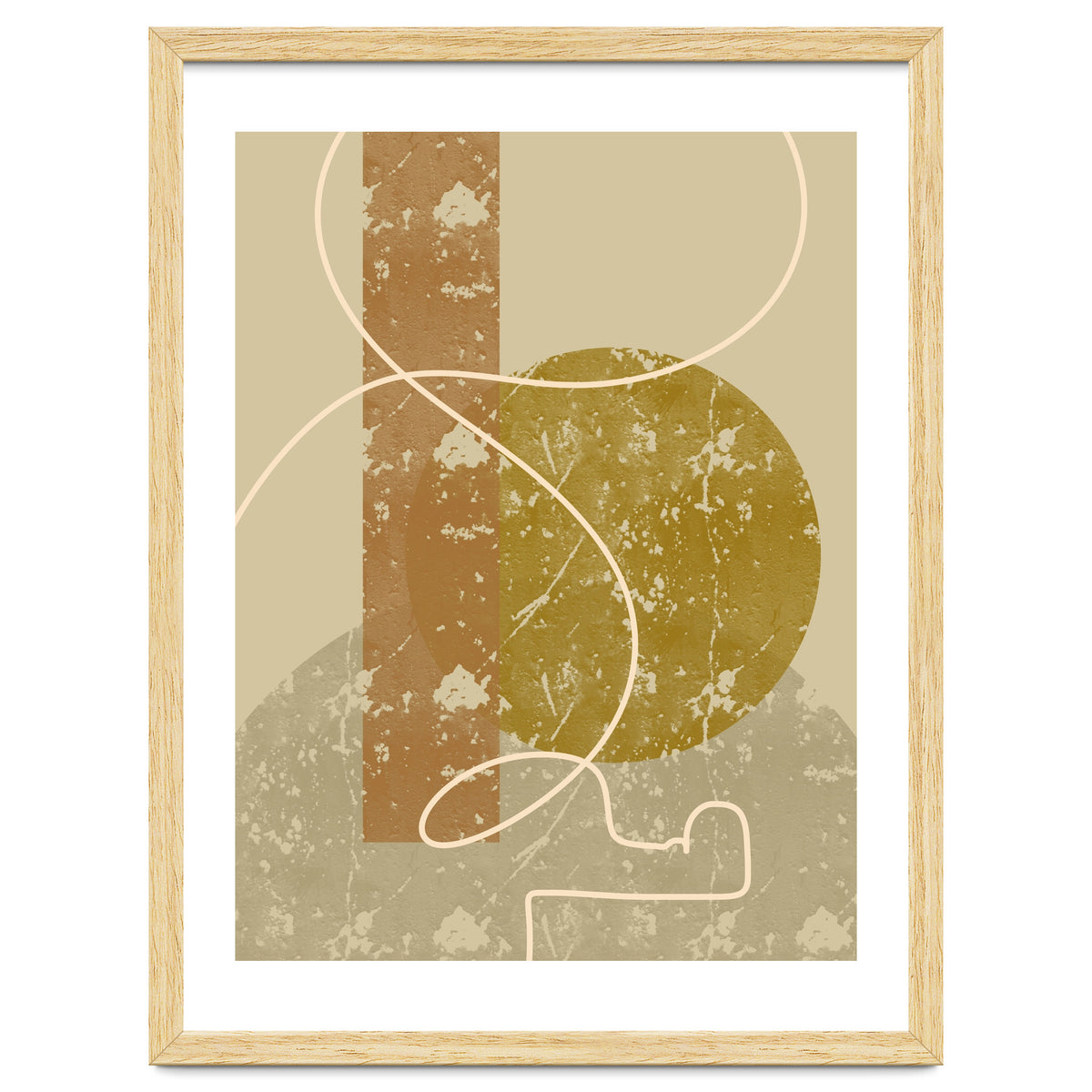 Interaction of Shapes and Lines