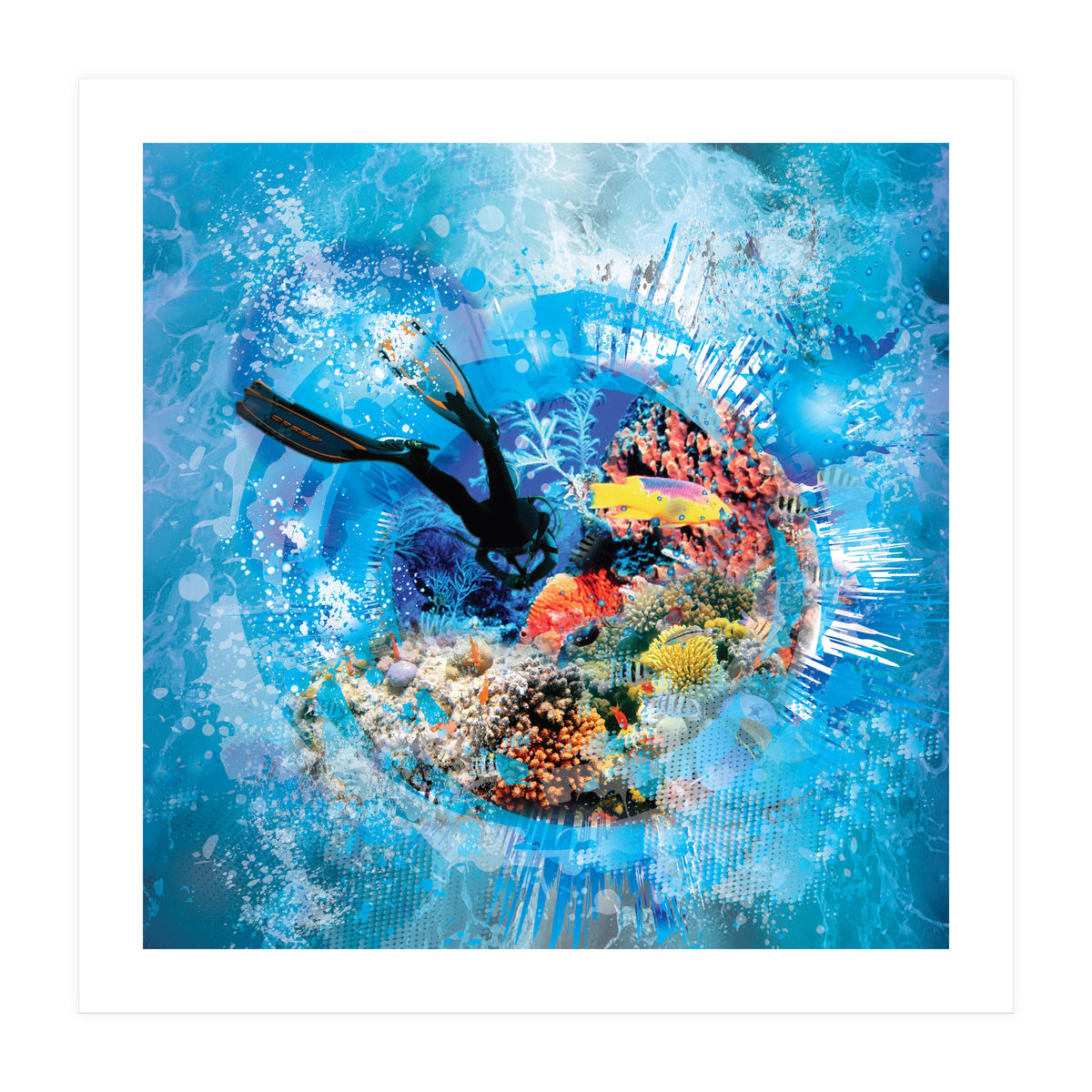 Scuba Diver (Print Only)