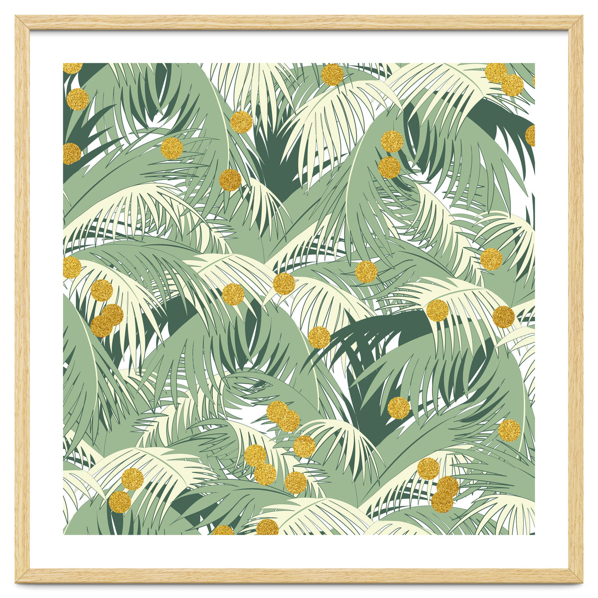 Palm + Gold #society6 #decor #buyart